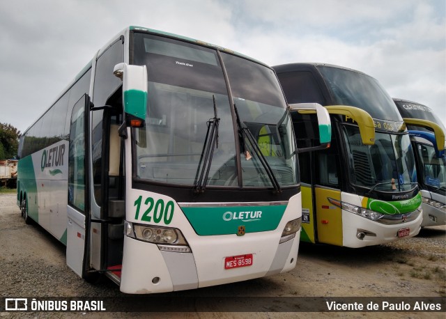 Oletur Transportadora Turística 1200 na cidade de Aparecida, São Paulo, Brasil, por Vicente de Paulo Alves. Número da foto: #7944897.