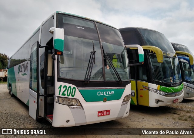 Oletur Transportadora Turística 1200 na cidade de Aparecida, São Paulo, Brasil, por Vicente de Paulo Alves. ID da foto: 7944897.