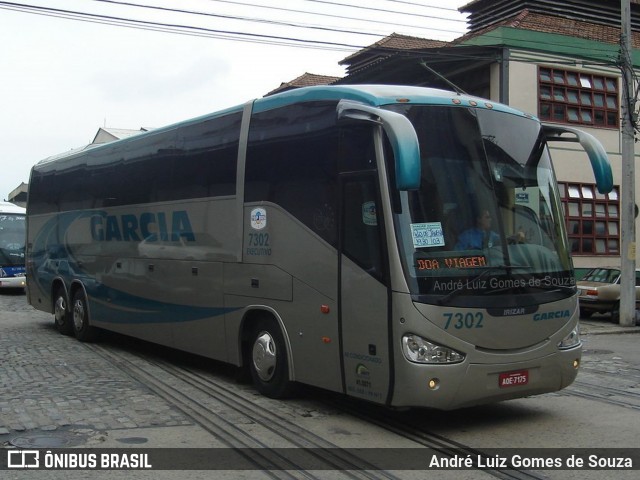 Viação Garcia 7302 na cidade de Rio de Janeiro, Rio de Janeiro, Brasil, por André Luiz Gomes de Souza. Número da foto: #7945343.