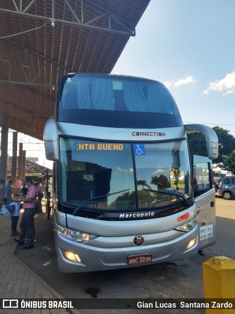 Eucatur - Empresa União Cascavel de Transportes e Turismo 5311 na cidade de Ouro Preto do Oeste, Rondônia, Brasil, por Gian Lucas  Santana Zardo. Número da foto: #7945128.