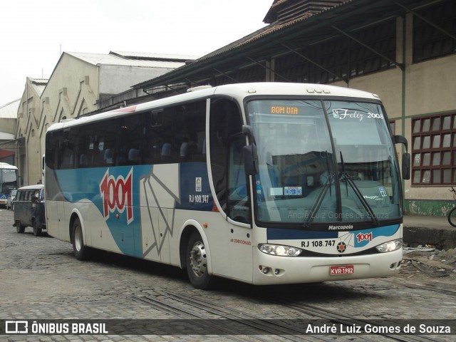 Auto Viação 1001 RJ 108.747 na cidade de Rio de Janeiro, Rio de Janeiro, Brasil, por André Luiz Gomes de Souza. Número da foto: #7945251.