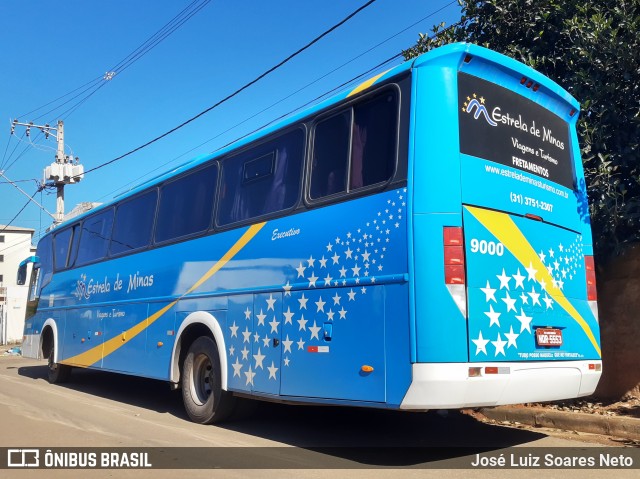 Estrela de Minas Viagens e Turismo 9000 na cidade de Jeceaba, Minas Gerais, Brasil, por José Luiz Soares Neto. ID da foto: 7943979.