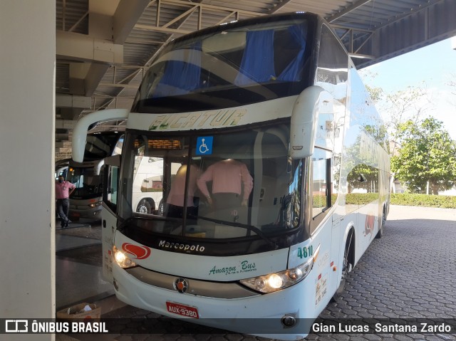 Eucatur - Empresa União Cascavel de Transportes e Turismo 4810 na cidade de Ji-Paraná, Rondônia, Brasil, por Gian Lucas  Santana Zardo. ID da foto: 7944935.