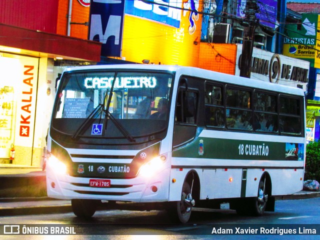 Coopertransp União 18 na cidade de Cubatão, São Paulo, Brasil, por Adam Xavier Rodrigues Lima. ID da foto: 7944377.