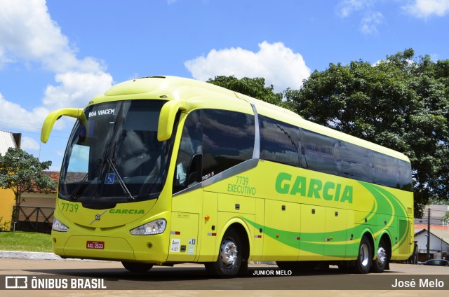 Viação Garcia 7739 na cidade de Maringá, Paraná, Brasil, por José Melo. Número da foto: #7944780.
