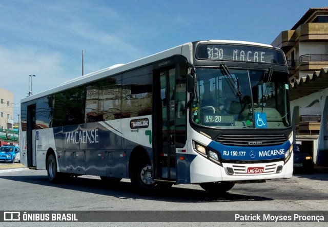 Rápido Macaense RJ 150.177 na cidade de São Pedro da Aldeia, Rio de Janeiro, Brasil, por Patrick Moyses Proença. ID da foto: 7947088.