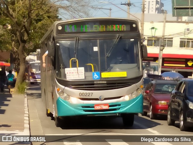 Auto Viação Urubupungá 00227 na cidade de Osasco, São Paulo, Brasil, por Diego Cardoso da Silva. ID da foto: 7948761.