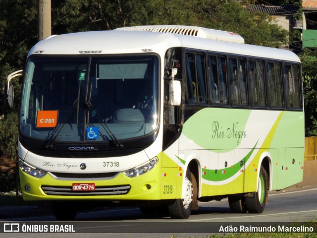 Rio Negro Fretamento e Turismo 37318 na cidade de Belo Horizonte, Minas Gerais, Brasil, por Adão Raimundo Marcelino. ID da foto: 7949261.