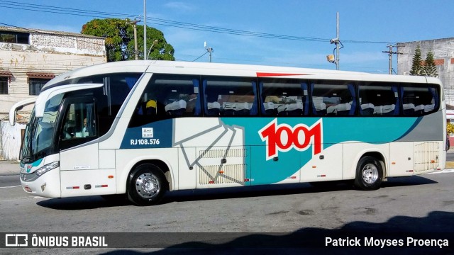 Auto Viação 1001 RJ 108.576 na cidade de São Pedro da Aldeia, Rio de Janeiro, Brasil, por Patrick Moyses Proença. ID da foto: 7949524.