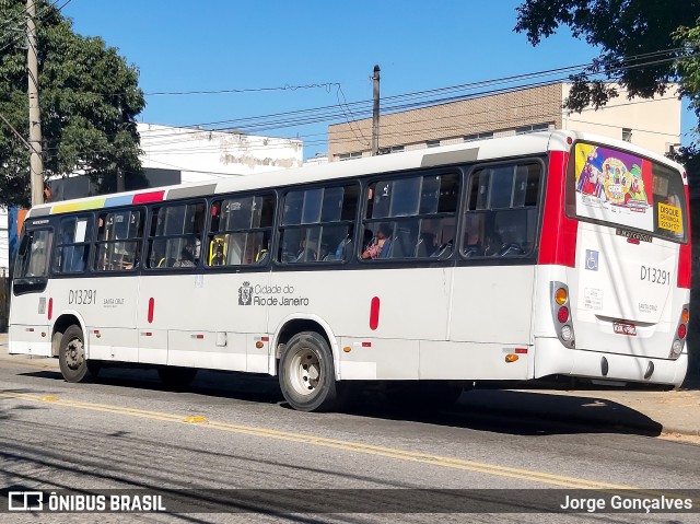 Transportes Barra D13291 na cidade de Rio de Janeiro, Rio de Janeiro, Brasil, por Jorge Gonçalves. ID da foto: 7948783.