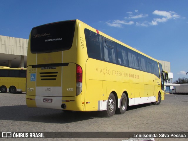 Viação Itapemirim 48121 na cidade de Caruaru, Pernambuco, Brasil, por Lenilson da Silva Pessoa. ID da foto: 7948541.