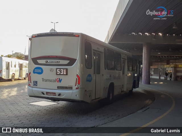 Nova Transporte 22220 na cidade de Cariacica, Espírito Santo, Brasil, por Gabriel Lavnis. Número da foto: #7946619.
