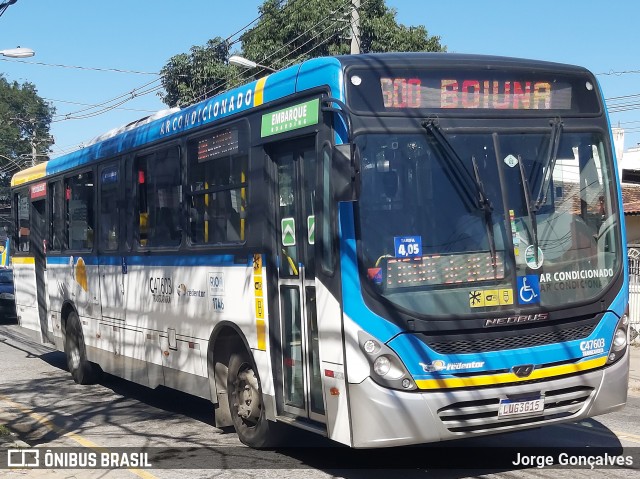 Viação Redentor C47603 na cidade de Rio de Janeiro, Rio de Janeiro, Brasil, por Jorge Gonçalves. ID da foto: 7948764.