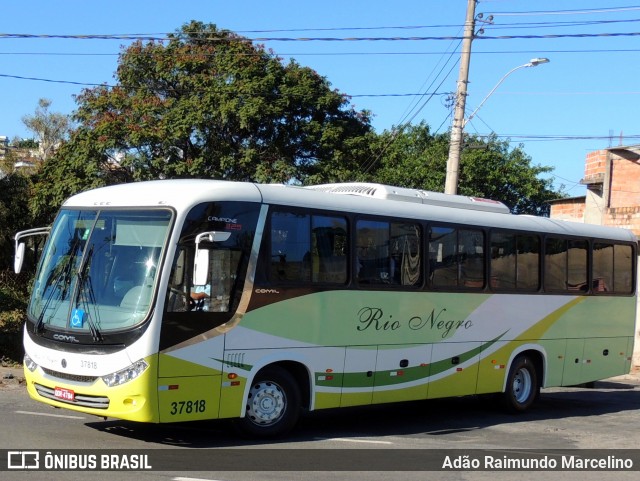 Rio Negro Fretamento e Turismo 37818 na cidade de Belo Horizonte, Minas Gerais, Brasil, por Adão Raimundo Marcelino. ID da foto: 7949237.