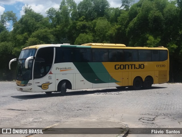 Empresa Gontijo de Transportes 17370 na cidade de Cruz das Almas, Bahia, Brasil, por Flávio  Santos. ID da foto: 7946980.