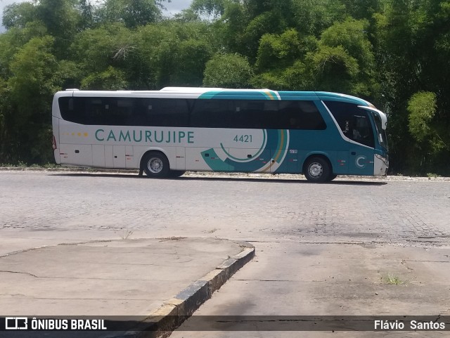 Auto Viação Camurujipe 4421 na cidade de Cruz das Almas, Bahia, Brasil, por Flávio  Santos. ID da foto: 7947556.