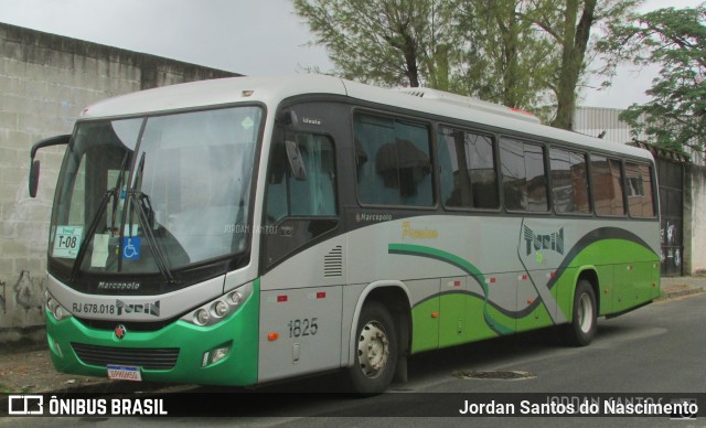 Turin Transportes 1825 na cidade de Rio de Janeiro, Rio de Janeiro, Brasil, por Jordan Santos do Nascimento. ID da foto: 7946537.