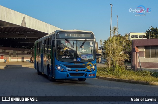 Santa Zita Transportes Coletivos 21148 na cidade de Cariacica, Espírito Santo, Brasil, por Gabriel Lavnis. Número da foto: #7946628.