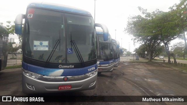 Viação Cometa 14106 na cidade de Rio de Janeiro, Rio de Janeiro, Brasil, por Matheus Mikaimitis . Número da foto: #7948546.