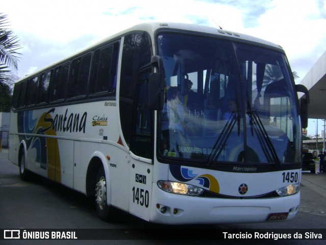 Empresas de Transportes Santana e São Paulo 1450 na cidade de Salvador, Bahia, Brasil, por Tarcisio Rodrigues da Silva. ID da foto: 7947085.