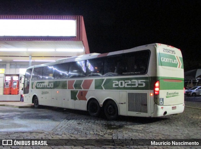 Empresa Gontijo de Transportes 20235 na cidade de João Monlevade, Minas Gerais, Brasil, por Maurício Nascimento. ID da foto: 7948001.