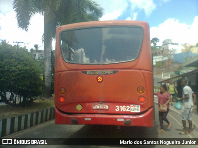 ATP - Alagoinhas Transportes Publicos 3162 na cidade de Simões Filho, Bahia, Brasil, por Mario dos Santos Nogueira Junior. ID da foto: 7951575.