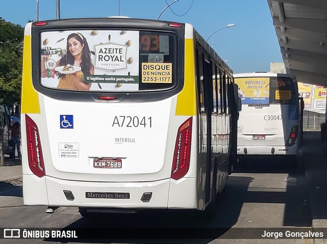 Transurb A72041 na cidade de Rio de Janeiro, Rio de Janeiro, Brasil, por Jorge Gonçalves. Número da foto: #7951004.