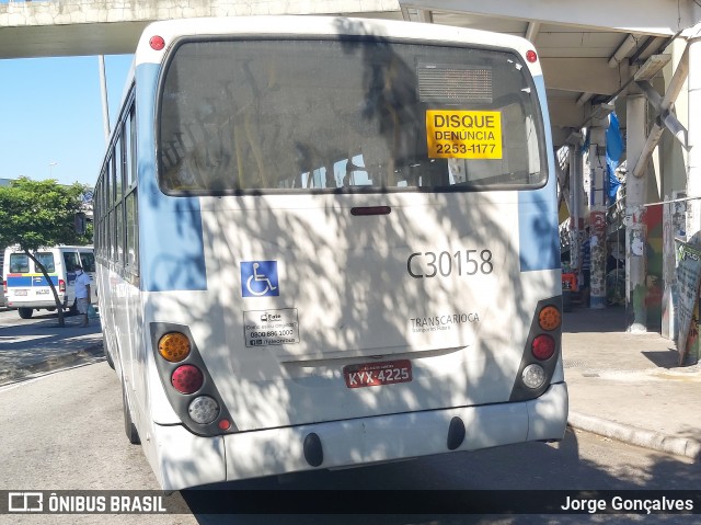 Transportes Futuro C30158 na cidade de Rio de Janeiro, Rio de Janeiro, Brasil, por Jorge Gonçalves. Número da foto: #7950986.