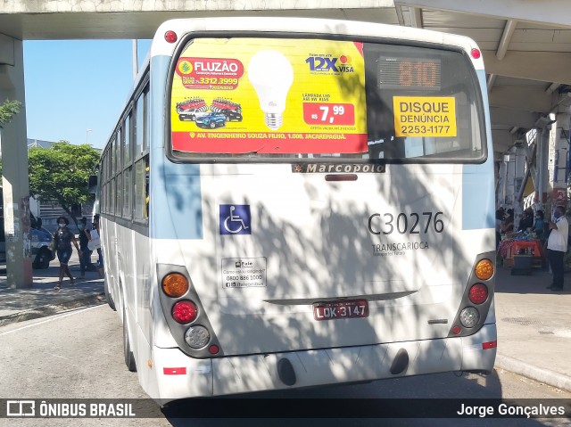 Transportes Futuro C30276 na cidade de Rio de Janeiro, Rio de Janeiro, Brasil, por Jorge Gonçalves. ID da foto: 7951481.