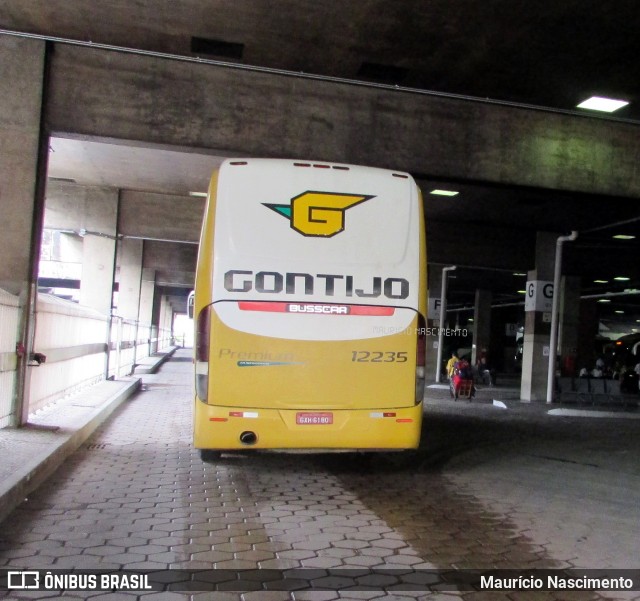 Empresa Gontijo de Transportes 12235 na cidade de Belo Horizonte, Minas Gerais, Brasil, por Maurício Nascimento. ID da foto: 7951547.