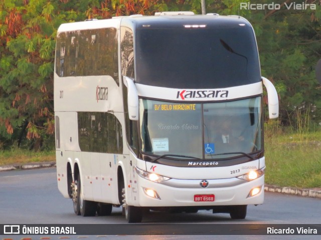 Kaissara - Viação Caiçara 2017 na cidade de Brasília, Distrito Federal, Brasil, por Ricardo Vieira. ID da foto: 7950126.