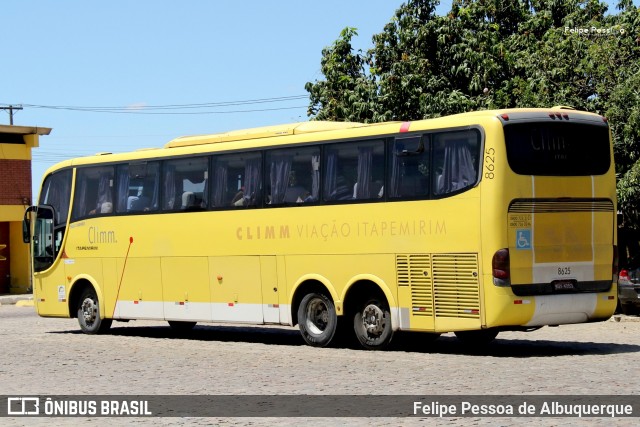 Viação Itapemirim 8625 na cidade de Vitória da Conquista, Bahia, Brasil, por Felipe Pessoa de Albuquerque. ID da foto: 7950731.