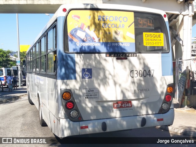 Transportes Futuro C30047 na cidade de Rio de Janeiro, Rio de Janeiro, Brasil, por Jorge Gonçalves. Número da foto: #7950965.