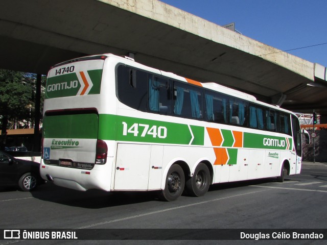 Empresa Gontijo de Transportes 14740 na cidade de Belo Horizonte, Minas Gerais, Brasil, por Douglas Célio Brandao. ID da foto: 7950702.