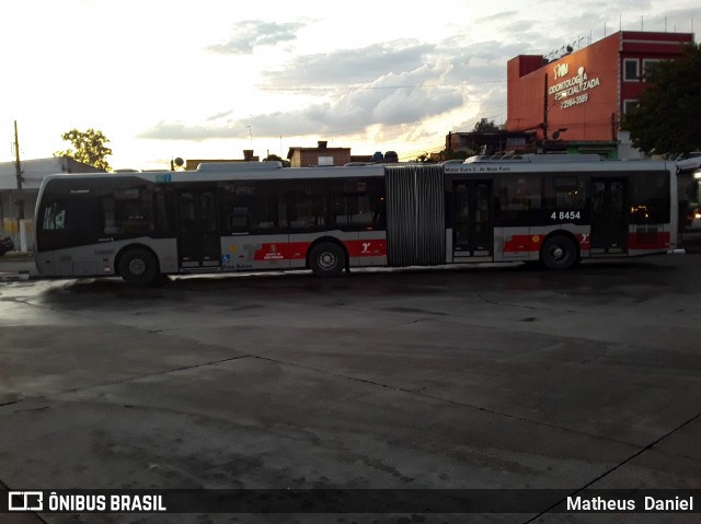 Express Transportes Urbanos Ltda 4 8454 na cidade de São Paulo, São Paulo, Brasil, por Matheus  Daniel. Número da foto: #7949703.