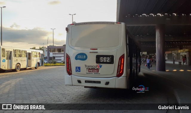 Viação Grande Vitória 23119 na cidade de Cariacica, Espírito Santo, Brasil, por Gabriel Lavnis. Número da foto: #7951037.