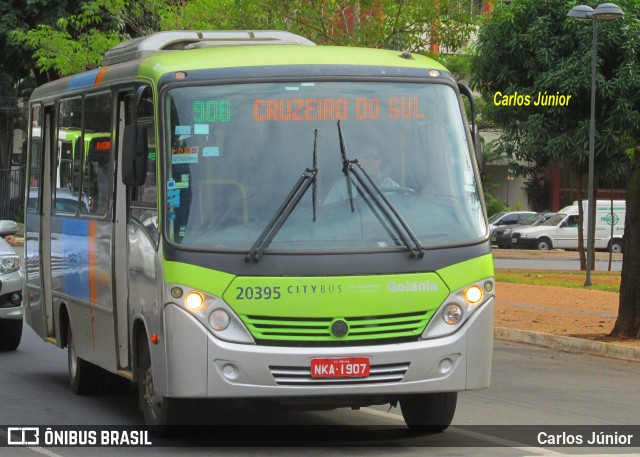 HP Transportes Coletivos 20395 na cidade de Goiânia, Goiás, Brasil, por Carlos Júnior. ID da foto: 7954657.