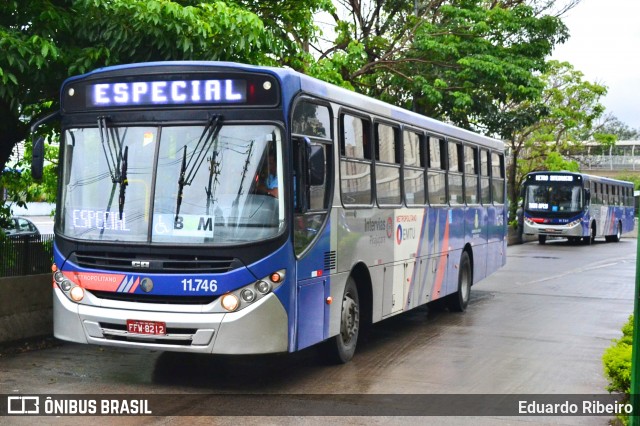 Viação Pirajuçara 11.746 na cidade de São Paulo, São Paulo, Brasil, por Eduardo Ribeiro. ID da foto: 7954443.