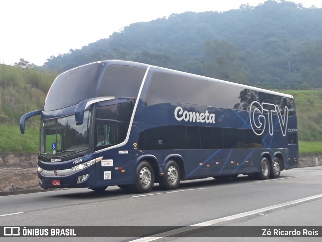 Viação Cometa 17304 na cidade de Petrópolis, Rio de Janeiro, Brasil, por Zé Ricardo Reis. ID da foto: 7953981.