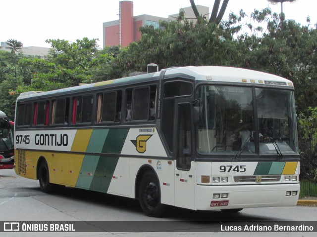 Empresa Gontijo de Transportes 9745 na cidade de São Paulo, São Paulo, Brasil, por Lucas Adriano Bernardino. ID da foto: 7953372.