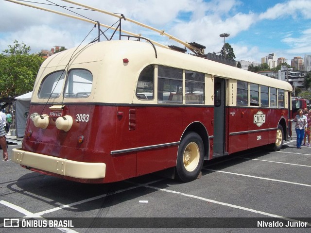 CMTC - Companhia Municipal de Transportes Coletivos 3093 na cidade de São Paulo, São Paulo, Brasil, por Nivaldo Junior. Número da foto: #7953579.