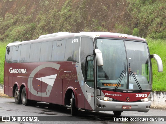Expresso Gardenia 2935 na cidade de São Lourenço, Minas Gerais, Brasil, por Tarcisio Rodrigues da Silva. Número da foto: #7953939.