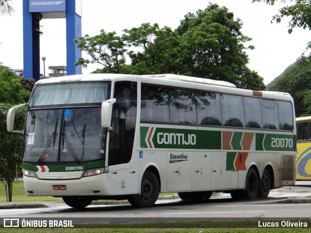 Empresa Gontijo de Transportes 20070 na cidade de Vitória, Espírito Santo, Brasil, por Lucas Oliveira. ID da foto: 7953185.