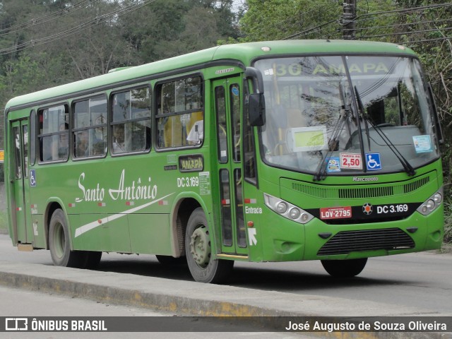Transportes Santo Antônio DC 3.169 na cidade de Duque de Caxias, Rio de Janeiro, Brasil, por José Augusto de Souza Oliveira. Número da foto: #7954771.