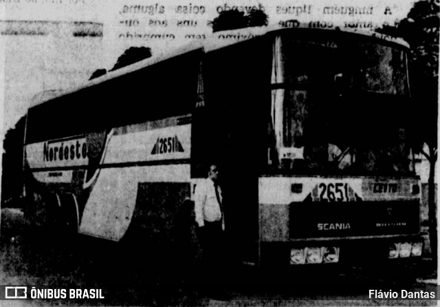 Viação Nordeste 2651 na cidade de Natal, Rio Grande do Norte, Brasil, por Flávio Dantas. Número da foto: #7952556.