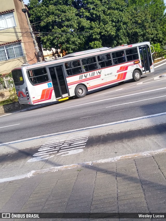 Viação Resendense RJ 192.007 na cidade de Volta Redonda, Rio de Janeiro, Brasil, por Wesley Lucas. Número da foto: #7952516.