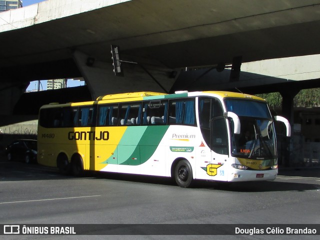 Empresa Gontijo de Transportes 14480 na cidade de Belo Horizonte, Minas Gerais, Brasil, por Douglas Célio Brandao. Número da foto: #7953435.