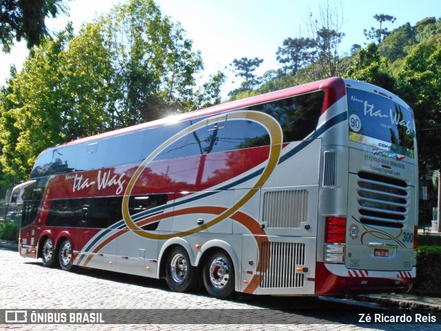 Nova Ita-Wag Transportes 300 na cidade de Petrópolis, Rio de Janeiro, Brasil, por Zé Ricardo Reis. ID da foto: 7953905.