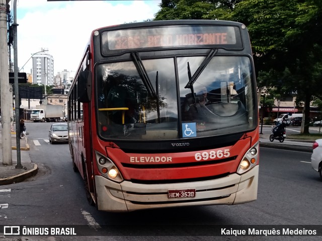 Viação Santa Edwiges 69865 na cidade de Belo Horizonte, Minas Gerais, Brasil, por Kaique Marquês Medeiros . Número da foto: #7952797.