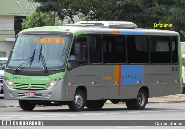 Viação Reunidas 30151 na cidade de Goiânia, Goiás, Brasil, por Carlos Júnior. Número da foto: #7954669.